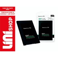 Ssd TEAM GX1 240GB 2.5 "SATA III SSD 240GB TEAM Replace The HARDISK LAPTOP Warranty 3 Years