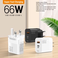 66W Super Fast Charging Head & PD Reverse Charger - Suitable for Iphone/Huawei/Xiaomi Mobile