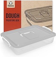 Chef Pomodoro Pizza Dough Proofing Box, 14 x 11-Inch, Pizza Dough Container, Fits 4-6 Dough Balls, H