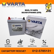 [ Installation Provided ] M42L / M42R | 60B20L/R Varta Silver EFB Dynamic | Start & Stop Engine (Idl