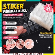 FPS Jelly Nail Glue 24Pcs False Nail Glue Gel Double Tape High Quality Nail Stickers Nail Glue Jelly