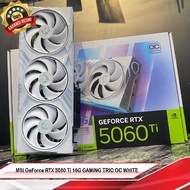 MSI GeForce RTX 5060 Ti 16G GAMING TRIO OC WHITE | VGA Gaming RTX 5060Ti