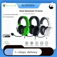 🔥Penghantaran pantas🔥 RAZER Blackshark V2 X Razer Esports Wired Gaming Headphones Multi-Platform Gam