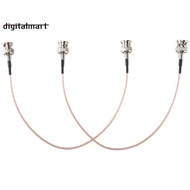 2Pcs 3G HD SDI Cable BNC Cable 30cm 75 Ohm for Cameras  Video Equipment Supports HD-SDI 3G-SDI 4K 8K