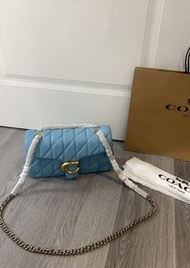 COACH 蔻馳 quilting tabby鏈條包 手拿包 手提袋 斜挎包 單肩包 通勤