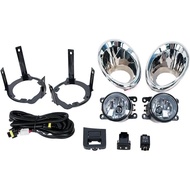 For Nissan NV200 2010-2018 1 Set Car Front Bumper Fog Lamp Fog Light Wires Switch Cover Frame Cap Li