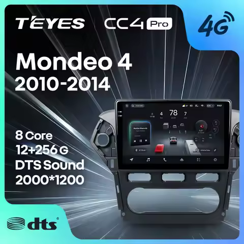 TEYES CC4 PRO For Ford Mondeo 4 2010 - 2014 CarPlay Android Auto 2DIN Autoradio Car play Radio Multi