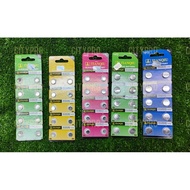Hot🔥(10pcs) AG1 AG3 AG4 AG10 AG13 Button battery