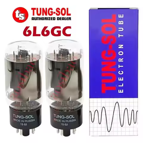 TUNG-SOL 6L6GC 6L6 Vacuum Tube Upgrade 6P3P EL34 6L6G 5881 6CA7 6L6 HIFI Audio Valve Electron Tube A
