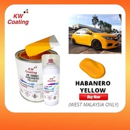 KW 2k Paint Ak200061 Habanero Yellow Kereta AK200061 Habanero Yellow Cat Kereta 2k Cat 2k  2k Car Pa