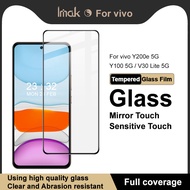 Imak Vivo Y100 / Y200E 5G Tempered Glass Vivo V30 Lite 5G Full Glue Cover Screen Protector Film