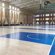 健身房實木地板舞臺舞蹈室地板羽毛球館室內籃球場運動木地板