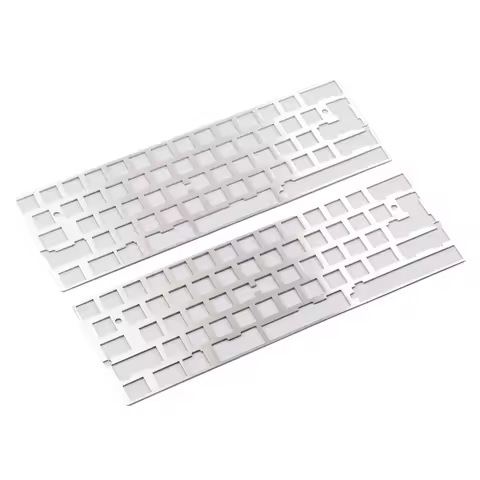 60% 61 64 Layout Stainless Plate Type A or B For DIY Mechanical Keyboard Fit DZ60 GH60 XD60 PCB