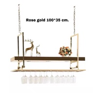 CT062D035 MIRIKITEKI #บาร์แขวนแก้วไวน์ บาร์แขวนแก้ว สไตล์ Modern Luxury ชั้นแขวนแก้วไวน์หรู #บาร์แขว