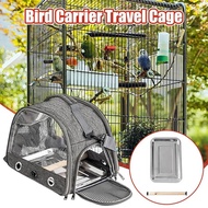 CMVI L-Bird Carrier Bag Backpack for Parrot WithStrap Portable Small Animal Carrier Outside Travel C