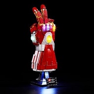 LIGHTAILING Light for Lego-76223 Nano Gauntlet - Led Lighting Kit Compatible with Lego Building Bloc