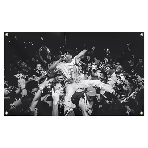 Album Cover Flag Boy Flag Tapestry 3x5fts 2x3fts Hip Hop Flag Fashion Pop Art For Home Decor Living 