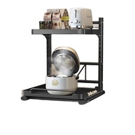 Rice Cooker Rack Kitchen Multifunctional Oven Cooker Bracket Countertop Electrical Pull-out Microwav