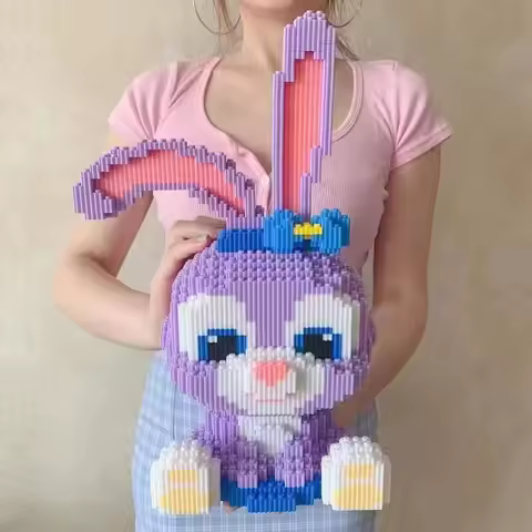 StellaLou LinaBell Puzzle 3D Assembled Building Block Model, Children's Toys, Birthday Gifts, Deskto