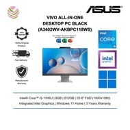 Asus Vivo AIO A3402WV-AKBPC118WS 23.8" FHD All-In-One Desktop PC Black ( i5-1335U, 8GB, 512GB SSD, I