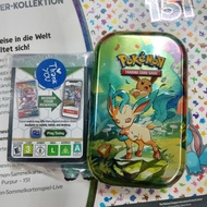 Empty Leafeon Grass News Set with 20 random Pokemon TCG Common US cards D41 11-4