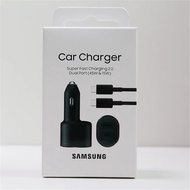 Samsung 60W Super Fast Car Charger Pd Usb Type C Port Auto Cargador 45W For Galaxy S25 S24 S23 S22 U