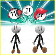 yu1 Matchstick Men Henry Stickmin Game Plush Toys Stuffed Dolls Home Decor Gift For Kids Stuffed Toy