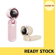 F2 Turbo High Speed 9.0m/s 100 Level Cooling Portable Desktop Handheld Fan USB Rechargeable