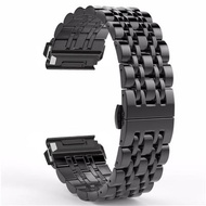 สายสแตนเลสสําหรับ Garmin Fenix 8 47mm 51mm Sport Quickfit Metal Bracelet Band อุปกรณ์เสริมสําหรับ ga