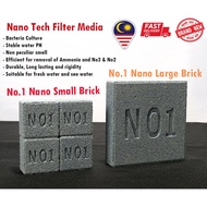 No1 Nano Brick Taiwan Bio Filter Media Nano Material Aquarium No.1纳米小砖过滤器材