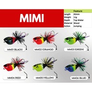 EXP MIMI Jump Frog Fishing Wood Lure - For Snakehead Fishing