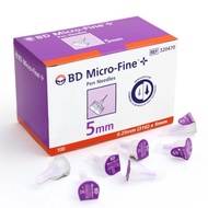 BD Microfine 100units 5mm Disposable Insulin Needles