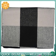 Cotton  Plaid Rugs, Check Rug,23.6Inch x35.4Inch,Checkered Outdoor Rug,Outdoor Plaid Doormat For Kit