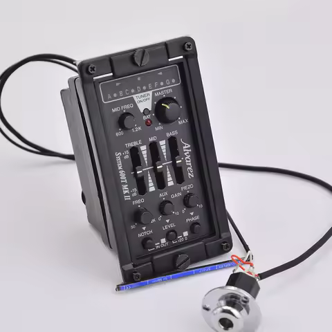 Genuine Alvarez SYSTEM 600T MKⅡ EQ Acoustic Guitar Pickup Preamp Wide Pickup
