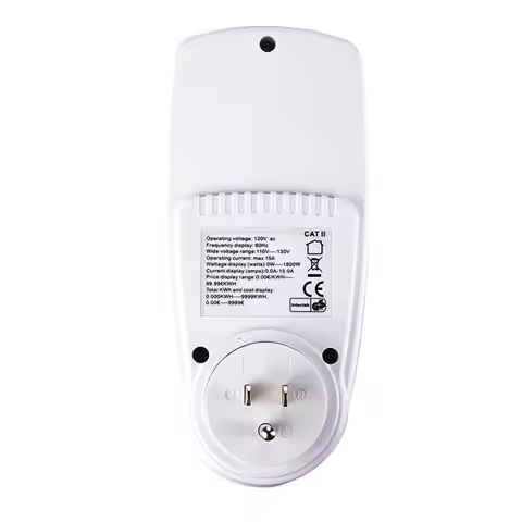 50Pcs American Standard Power Metering Socket Power Monitor Intelligent Charging Socket Meter -