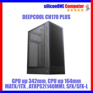 Deepcool CH170 PLUS Vertical Mid Tower Case MATX/ITX 0FAN GPU342MM CPU164MM ATX SFX SFX-L