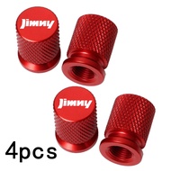 4PCS For Suzuki Jimny jb64 jb74 jb43 jb53 jb32 Accessories Car Wheel Tire Valve Caps Tyre Stem Cover