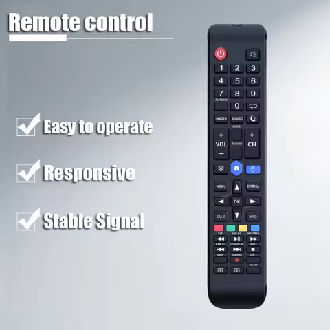Replacement Remote Control Compatible with TD SYSTEMS Models K24LM2H K32DLM2H K32DLM3H K32DLM7H K40D