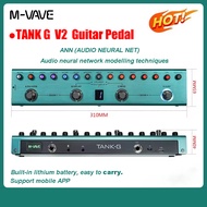 M VAVE Tank-G V.2 กีตาร์แบบมัลติฟังก์ชาร์จได้36 Preamp สล็อต9ช่อง8 IR ช่อง Cab 3การปรับ/ล่าช้า/เสียง