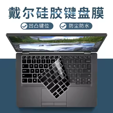 for 2021 2020 Dell Latitude 5411 14'' 5400 5401 7400 Latitude 14 Series Silicone Notebook laptop Key