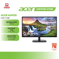 ACER AOPEN 24CL1Y GBI 23.8" FHD 120Hz HDMI,VGA,IPS, MONITOR_BLACK