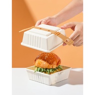 Burger box burger box Food container for burger sandwich hambuger box food box cake box food out car