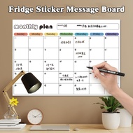 A3 Magnet Fridge Planner Magnetic Erasable Month Planner Message Board Refrigerator Magnet Planner B
