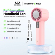 GOOJODOQ GFS006 Portable Cooling Fan |   Portable Handheld Cooling Fan |   Cooling Fan 4000mAh with 