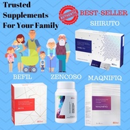 Authentic Ready Stock Health Wellness Products - Shiruto / Befil / Maqnifiq / Zencoso