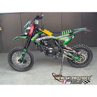 MOTOR MINI TRAIL NEW SK PRO 110CC R14/12 2024 MATIC DAN MANUAL