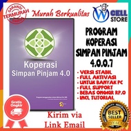 SOFTWARE PROGRAM APLIKASI KOPERASI SIMPAN PINJAM KOPERASI 4.0.0.7