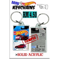 keychain mini hw satria custom 2pcs