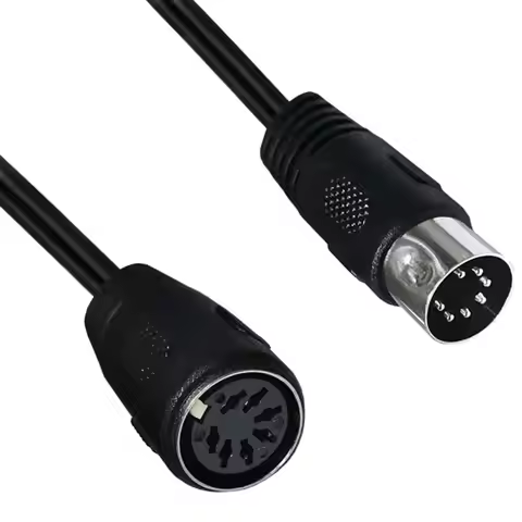 7 Pin Din Midi Cable Male To Female Controller Interface Audio Cable For Bang Olufsen Naim Quad.Ster