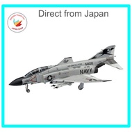 【Ships direct from Japan】  U.S. NAVY F-4J PHANTOM II 1/48 Plastic Model w/One Piece Canopy by Hasega